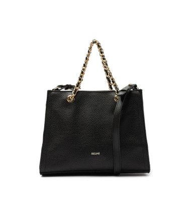 Cartera - Dos Asas Mediana - Negro