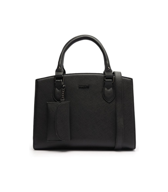 Cartera - Dos Asas Mediana - Negro