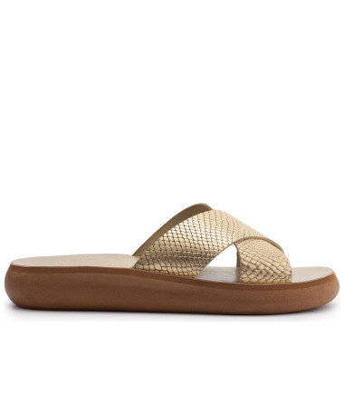 Sandalia - Bianca - Dorado