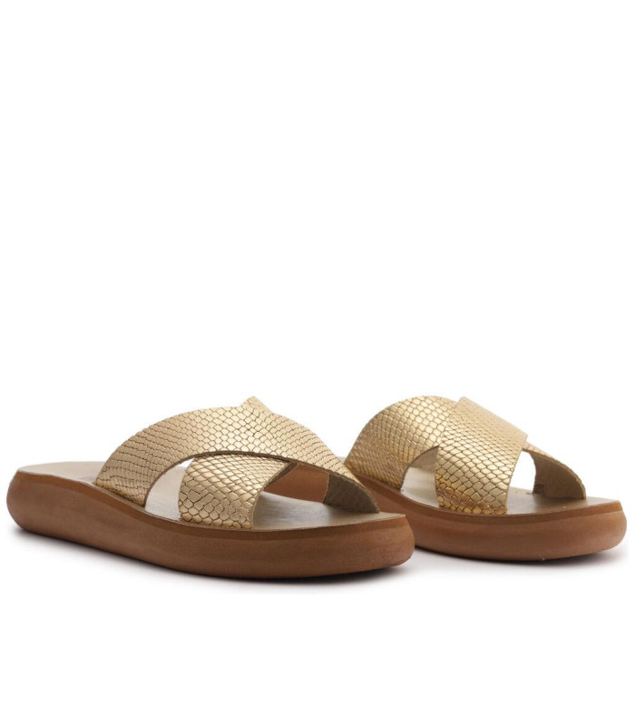 Sandalia - Bianca - Dorado