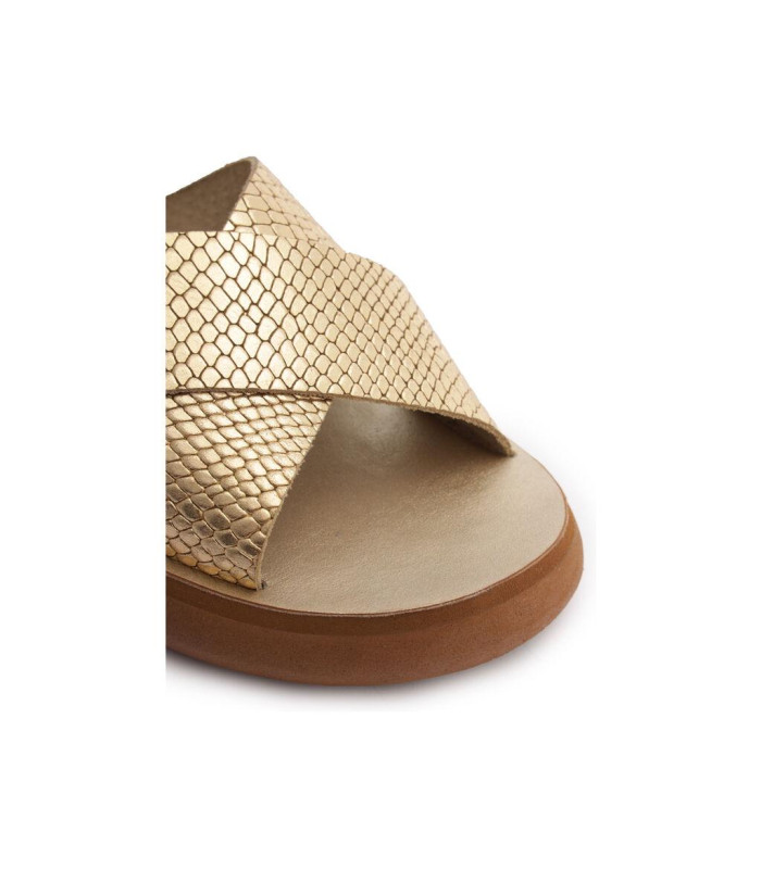 Sandalia - Bianca - Dorado