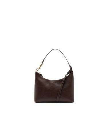 Cartera - Oval Pequeña - Chocolate