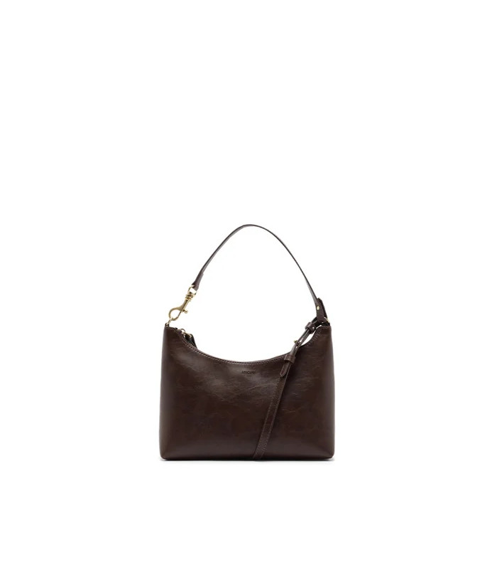 Cartera - Oval Pequeña - Chocolate