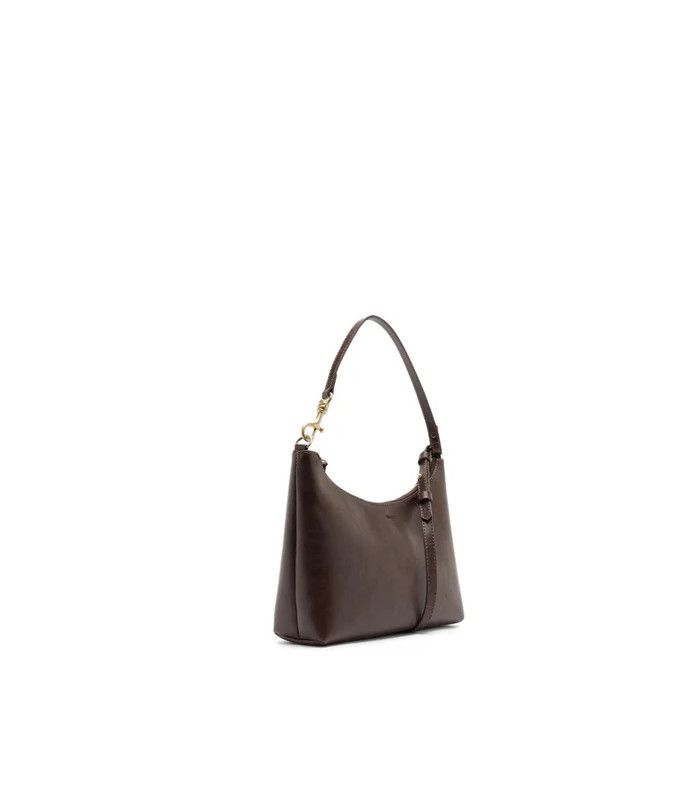 Cartera - Oval Pequeña - Chocolate