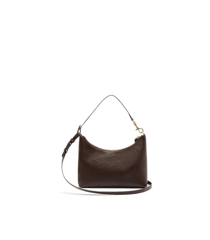 Cartera - Oval Pequeña - Chocolate