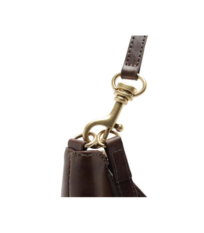 Cartera - Oval Pequeña - Chocolate