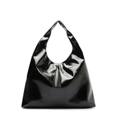 Cartera - Oval Grande - Negro