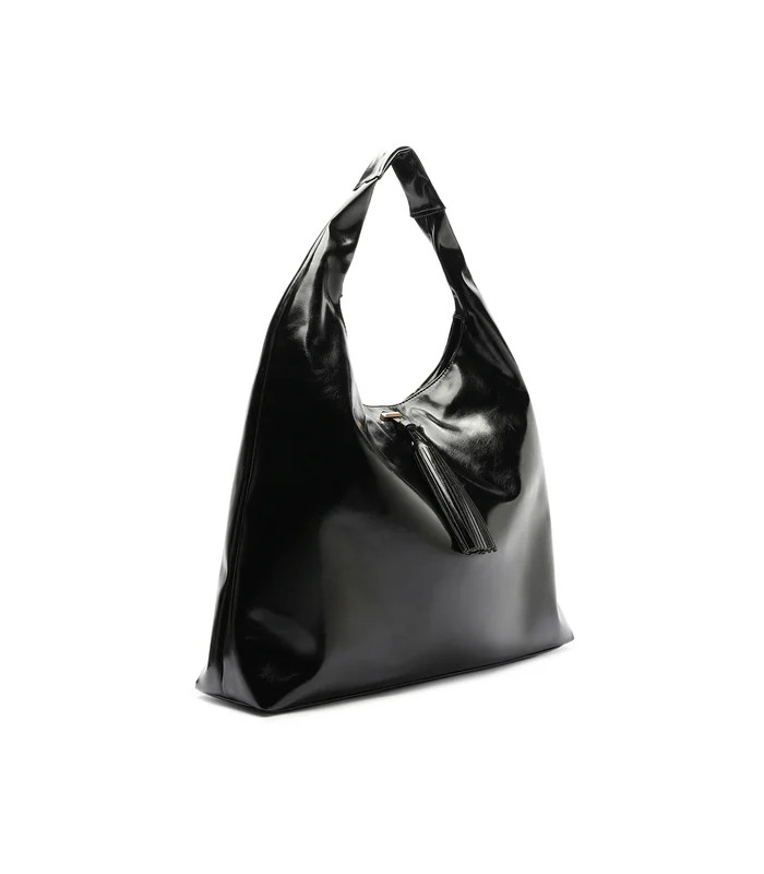 Cartera - Oval Grande - Negro