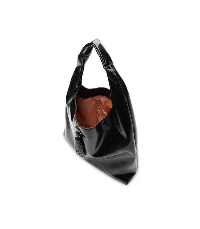 Cartera - Oval Grande - Negro