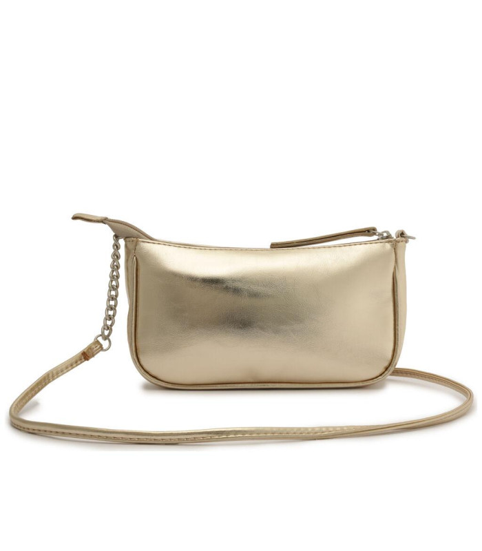 Cartera - Bandolera Mediana - Dorado