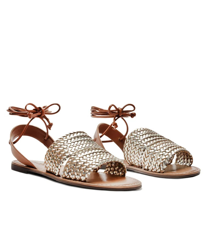 Sandalia - Abril - Dorado