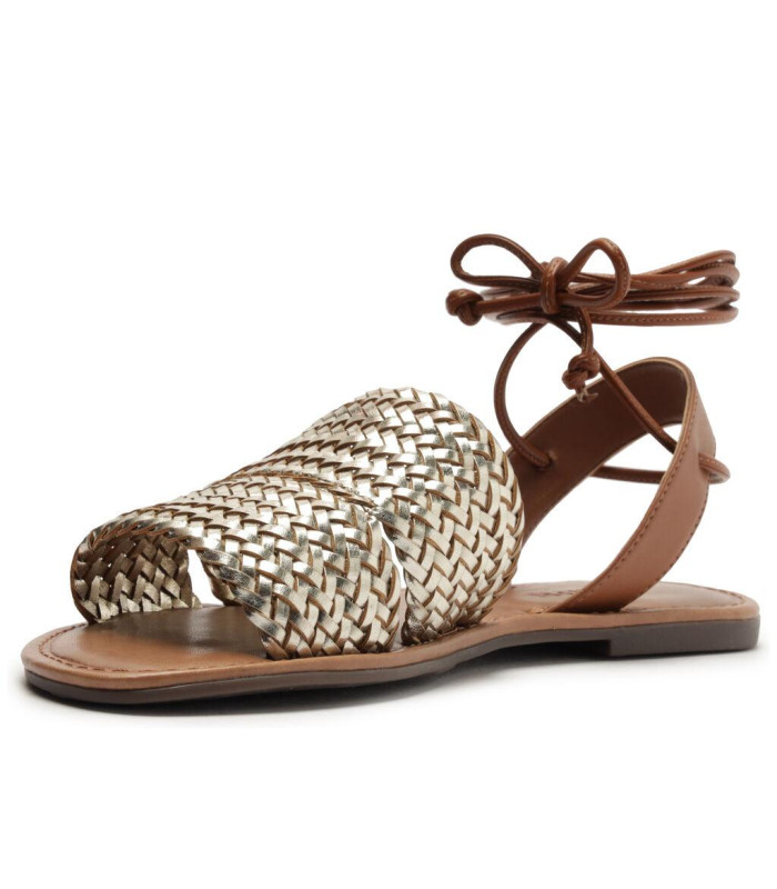 Sandalia - Abril - Dorado