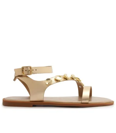 Sandalia - New H - Dorado