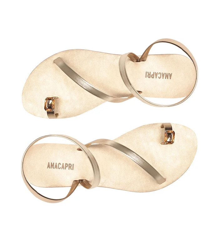 Sandalia - Alba - Dorado