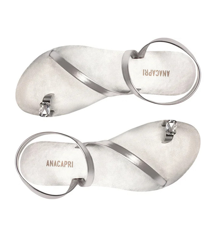 Sandalia - Alba - Plateado