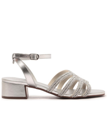 Sandalia - Luna - Plateado