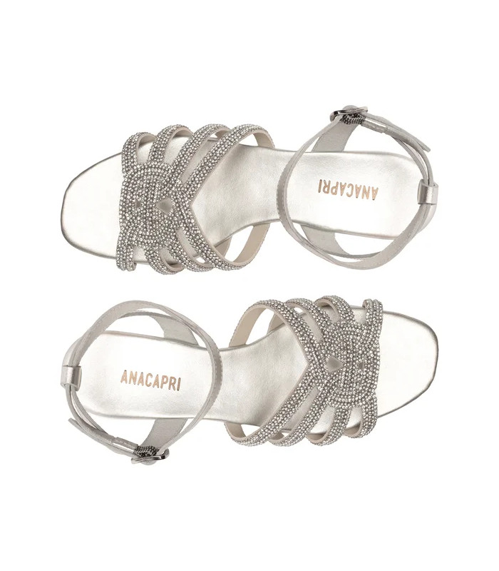 Sandalia - Luna - Plateado