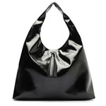 Cartera - Oval Grande - Negro