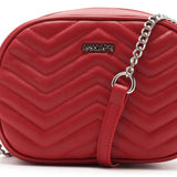 Cartera rojo Bandolera Mediana