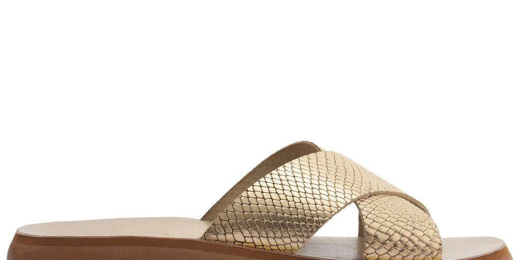 Sandalia - Bianca - Dorado