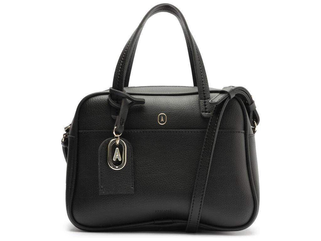 Cartera - Dos Asas Mediana - Negro