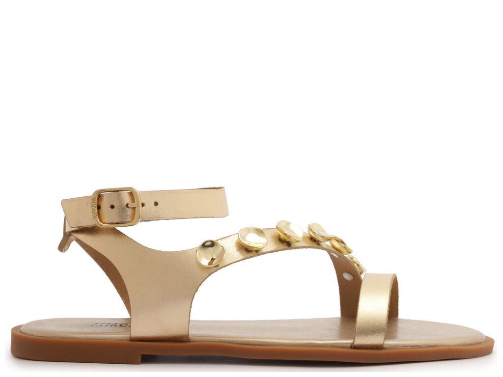 Sandalia - New H - Dorado