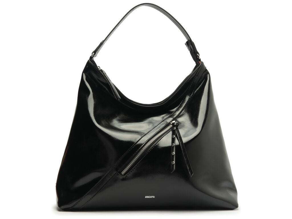 Cartera - Oval Grande - Negro