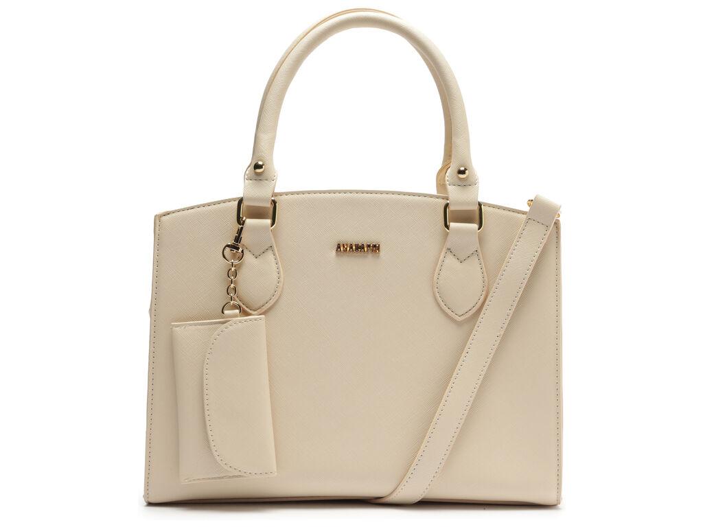 Cartera - Dos Asas Mediana - Blanco