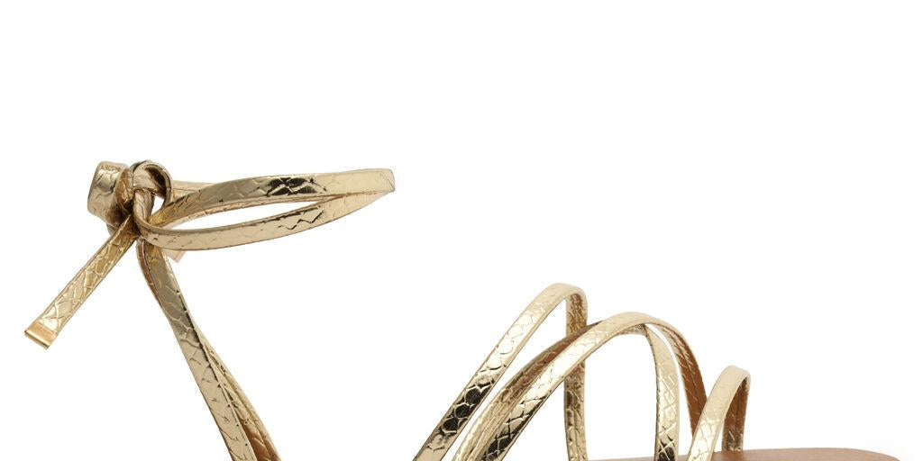 Sandalia - Alba - Dorado