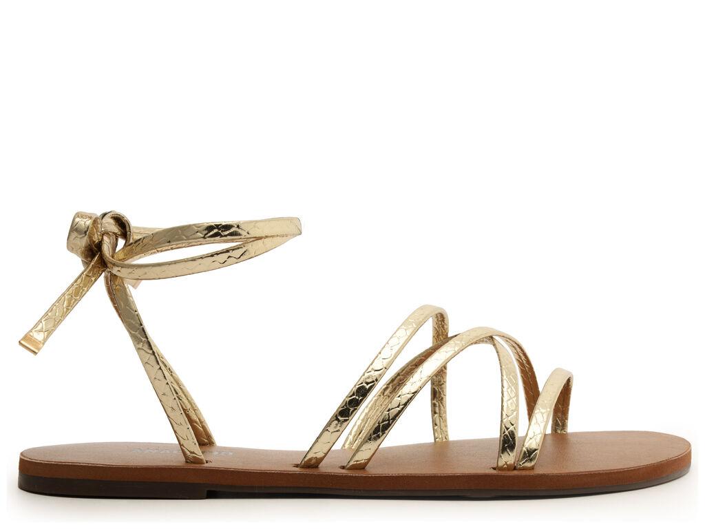Sandalia - Alba - Dorado