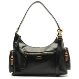 Cartera - Oval - Negro