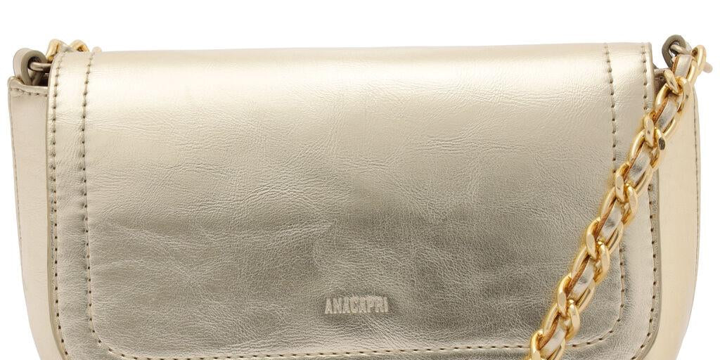 Cartera - Bandolera Pequeña - Dorado