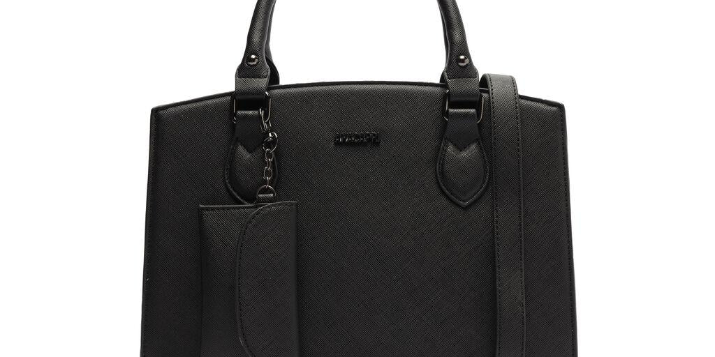 Cartera - Dos Asas Mediana - Negro