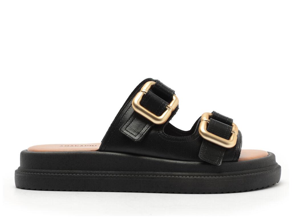Sandalia - Ana - Negro