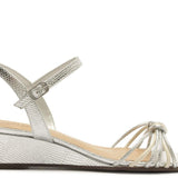 Sandalia Anne Plateado