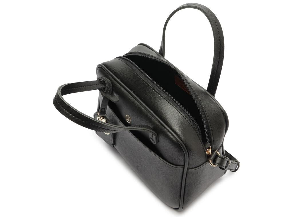 Cartera - Dos Asas Mediana - Negro