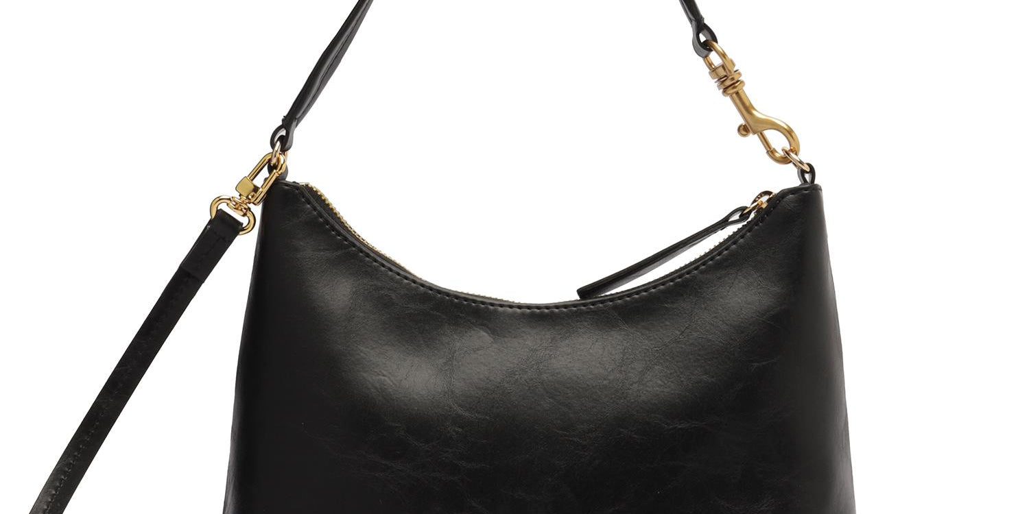 Cartera - Oval Pequeña - Negro