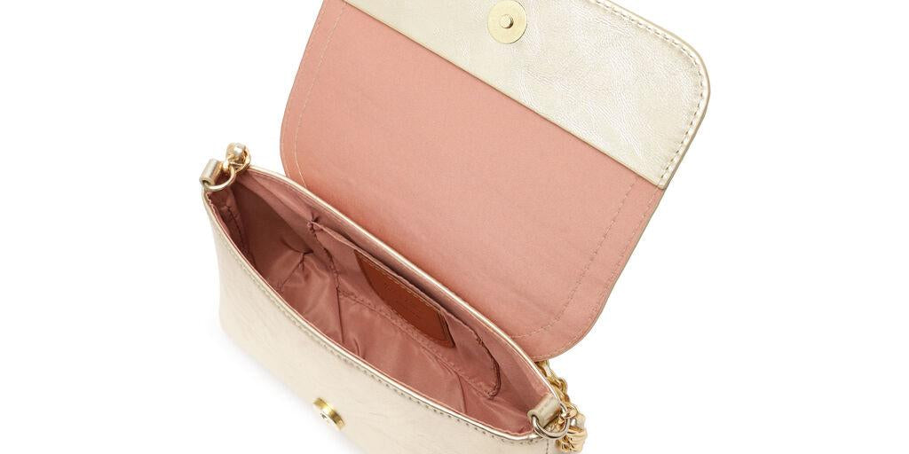 Cartera - Bandolera Pequeña - Dorado