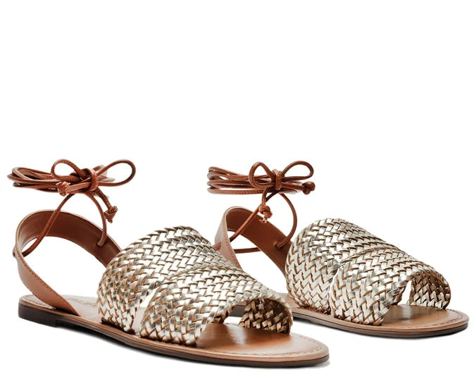 Sandalia - Abril - Dorado