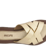 Sandalia de cuero Millie Dorado