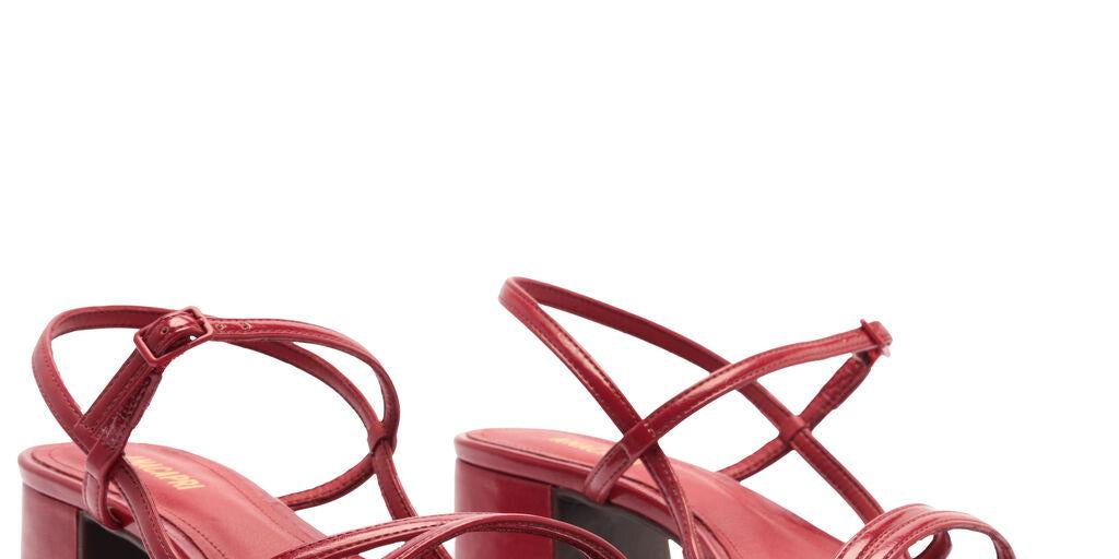 Sandalia - Luna - Rojo