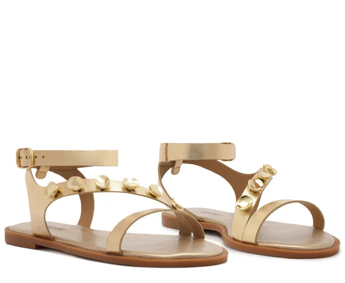 Sandalia - New H - Dorado