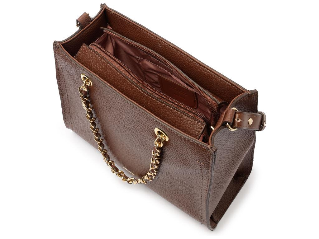 Cartera - Dos Asas Mediana - Chocolate