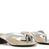 Sandalia - Lia - Plateado