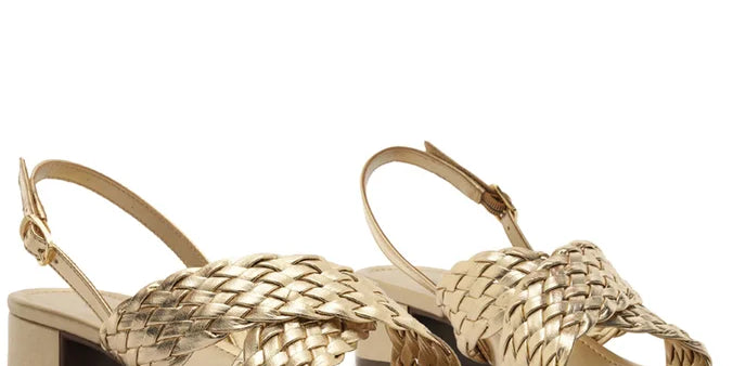 Sandalia - Luna - Dorado