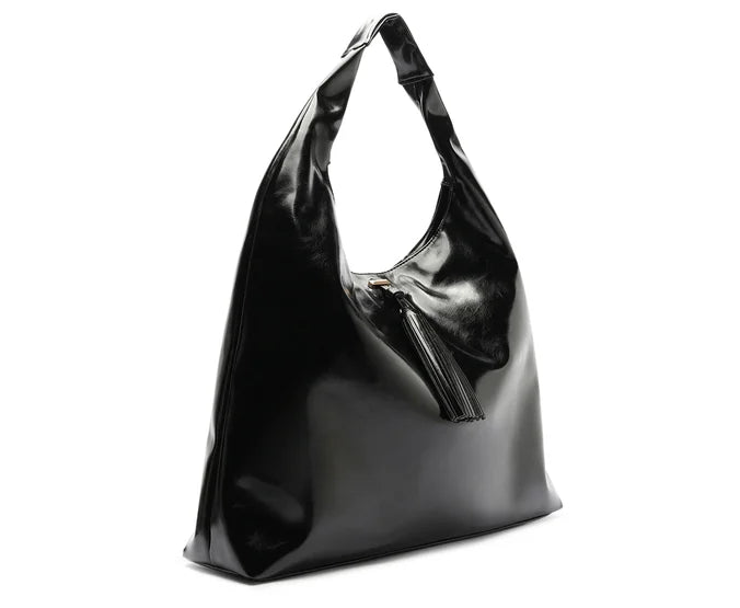 Cartera - Oval Grande - Negro