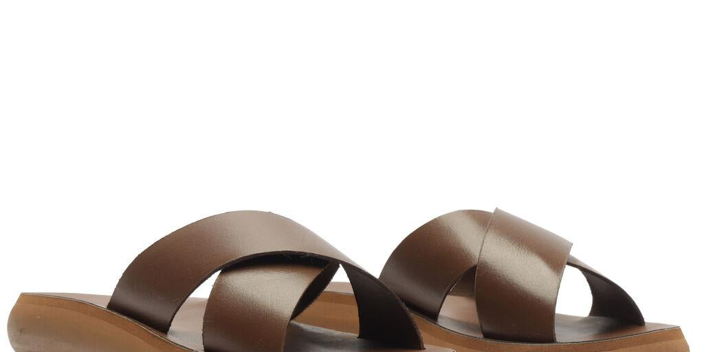 Sandalia - Bianca - Chocolate