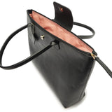 Cartera negro Dos Asas Grande