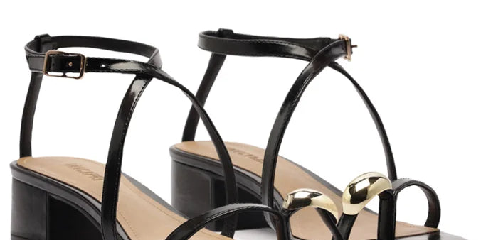 Sandalia - Luna - Negro