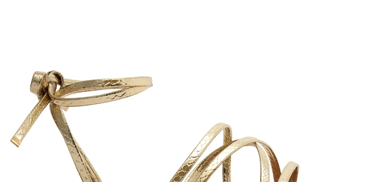 Sandalia - Alba - Dorado